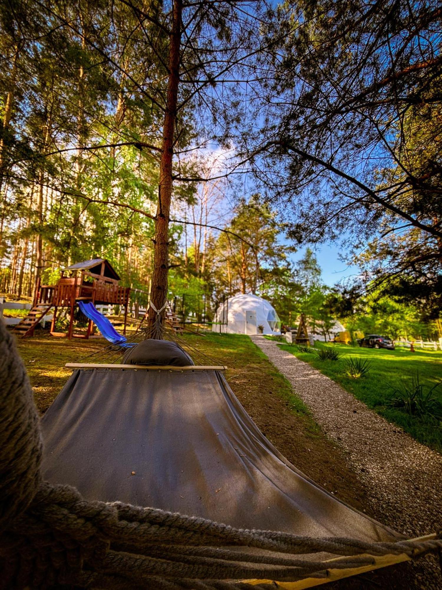 Готель Glamping Pod Orlem Cedynia Екстер'єр фото